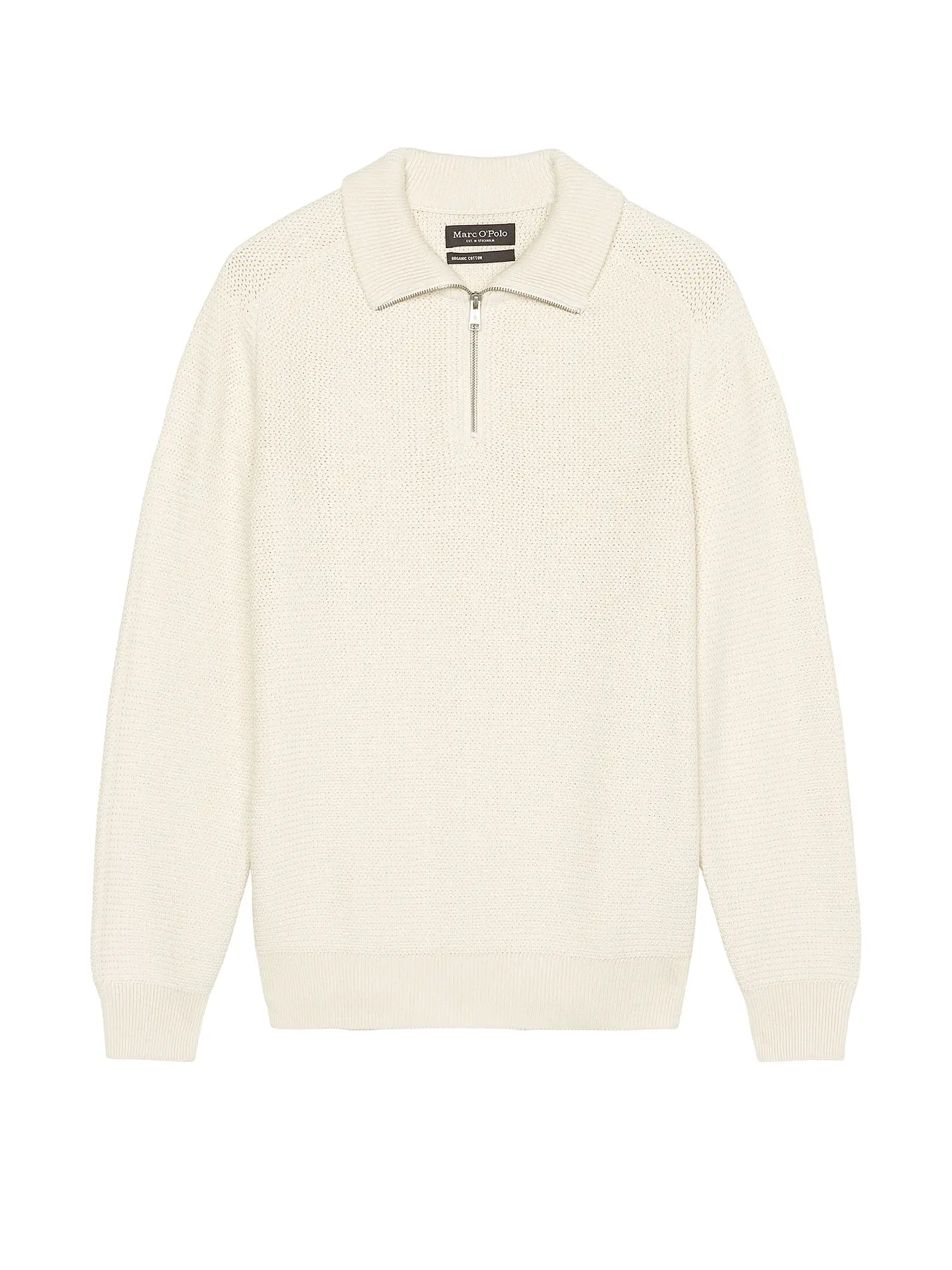 MARC O'POLO | Troyer Sweater | weiss